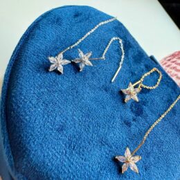 Orecchini SaliScendi Fiore