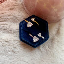 Anello Cuori&Diamanti White