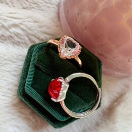 Anello BigHeart in Arg.925