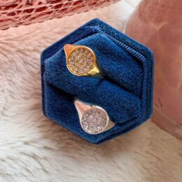 Anello Chevalier Luce Tondo Mignolo