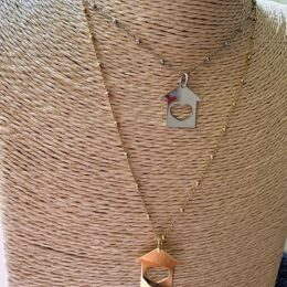 Collana Casetta In Arg.925