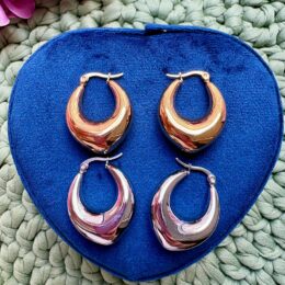 Orecchini Cerchio Oval